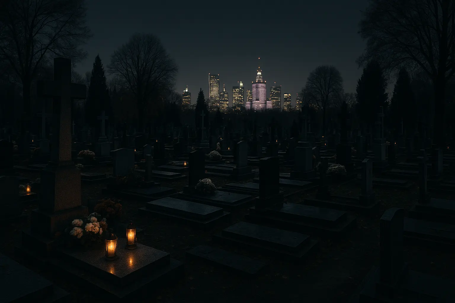 Cmentarze w Warszawie